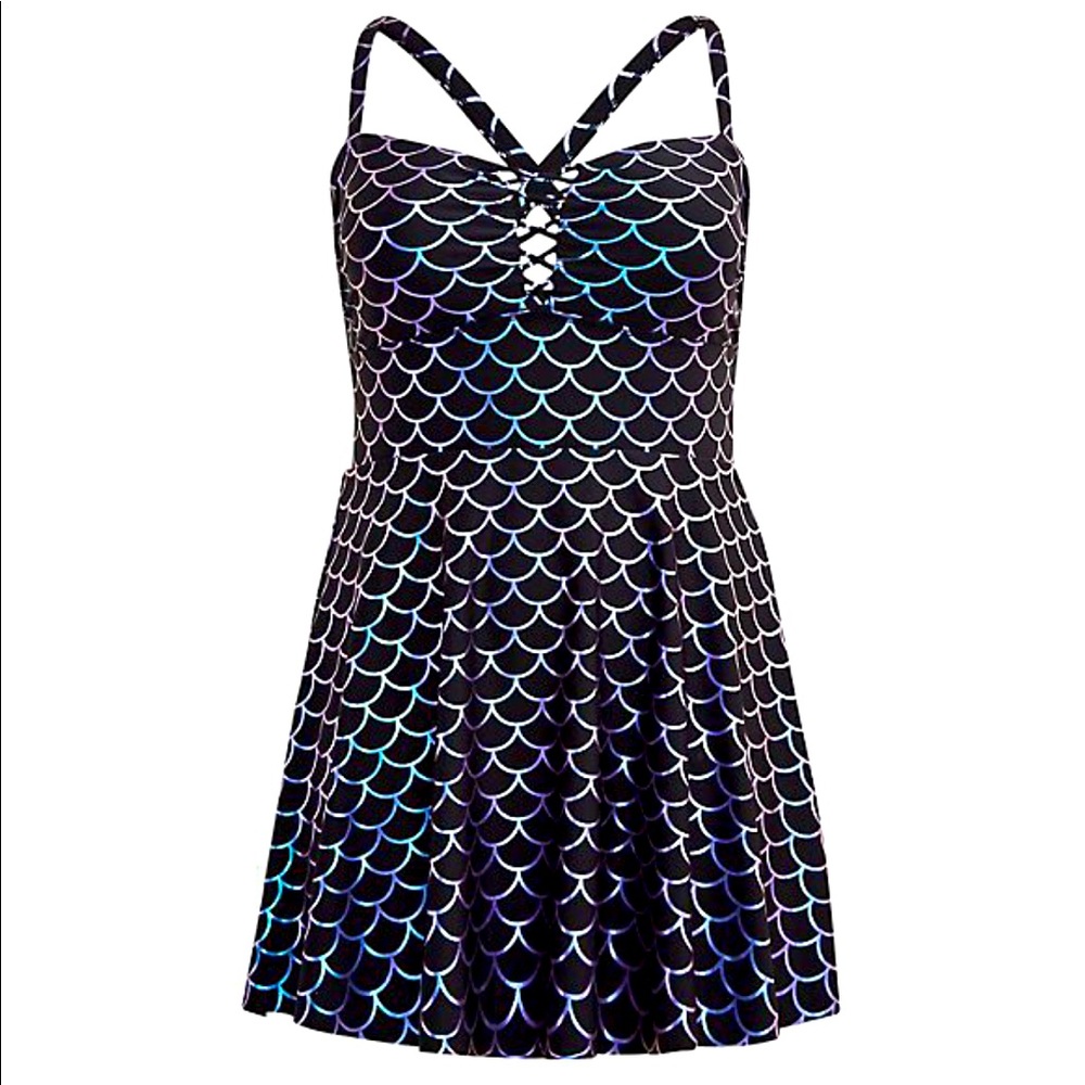 Torrid Mermaid Swim Dress